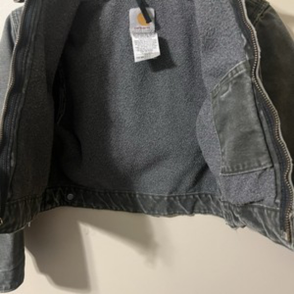 Children’s Carhartt Jacket, Size Small, Moss (green), YYJ97 Mos - Picture 8 of 9